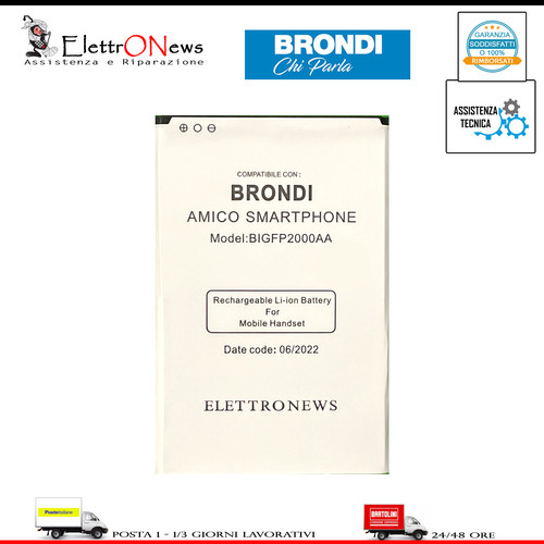 Batteria brondi amico - brondi,