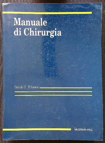 Manuale chirurgia amico - di, d'amico